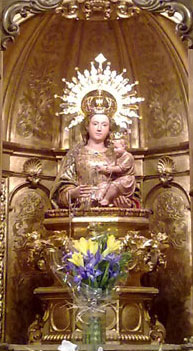 Virgen de la Peana